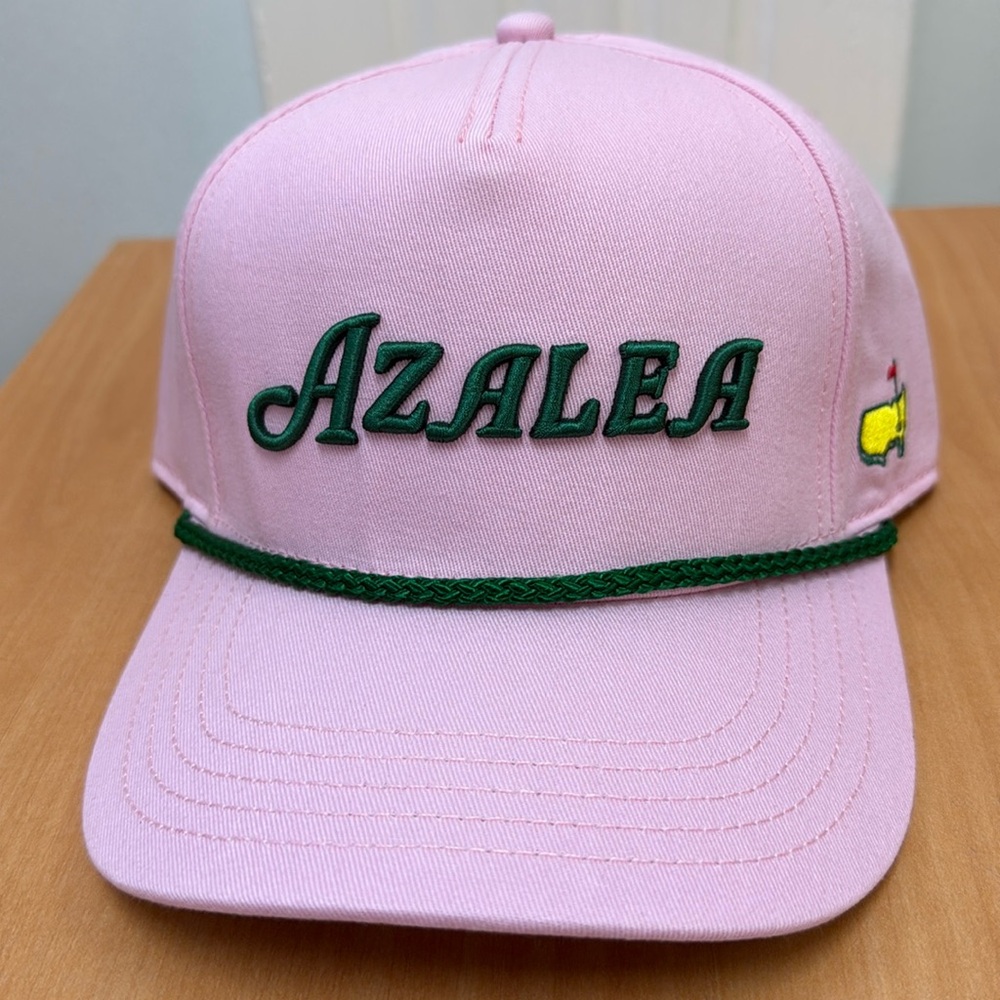 2026 Masters Tournament Pink AZALEA Embroidered Rope Hat!!🔥🔥🔥 - Picture 3 of 16